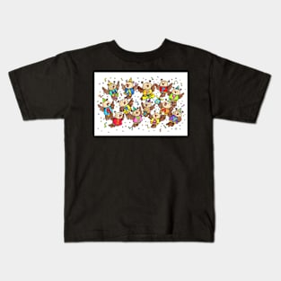 Happy Birthday Owls Kids T-Shirt